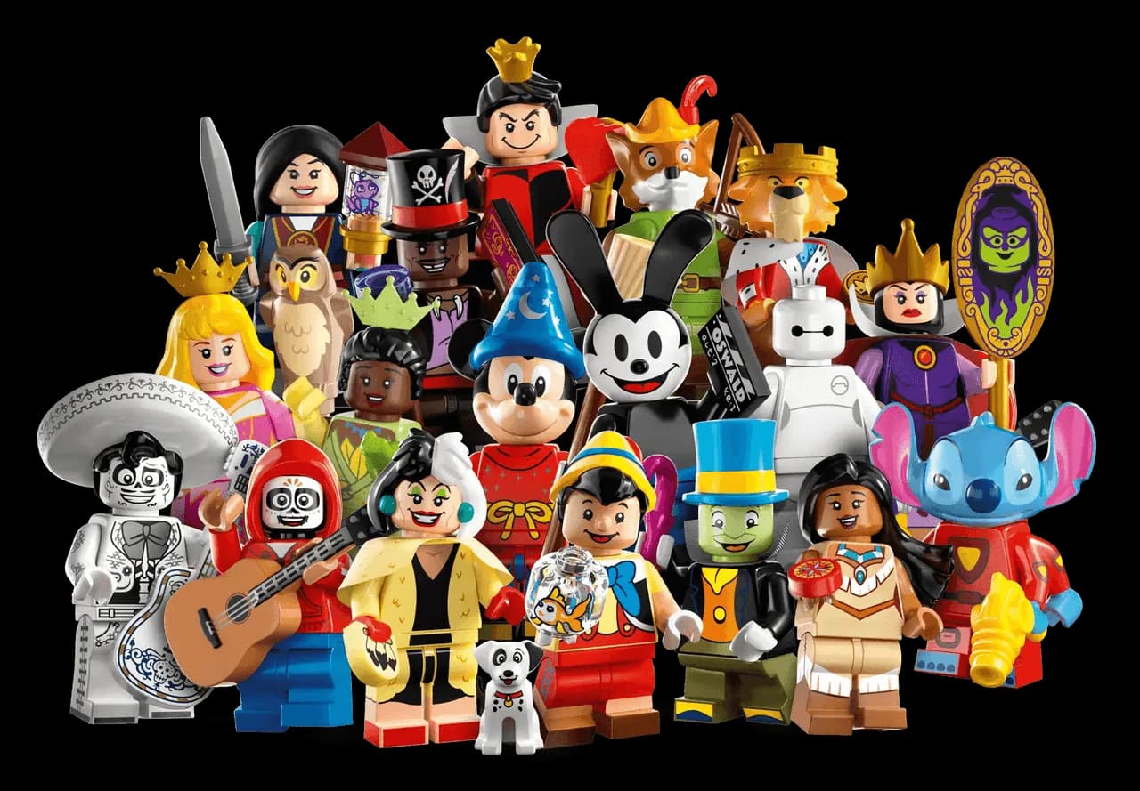 All Disney 100 minifigures