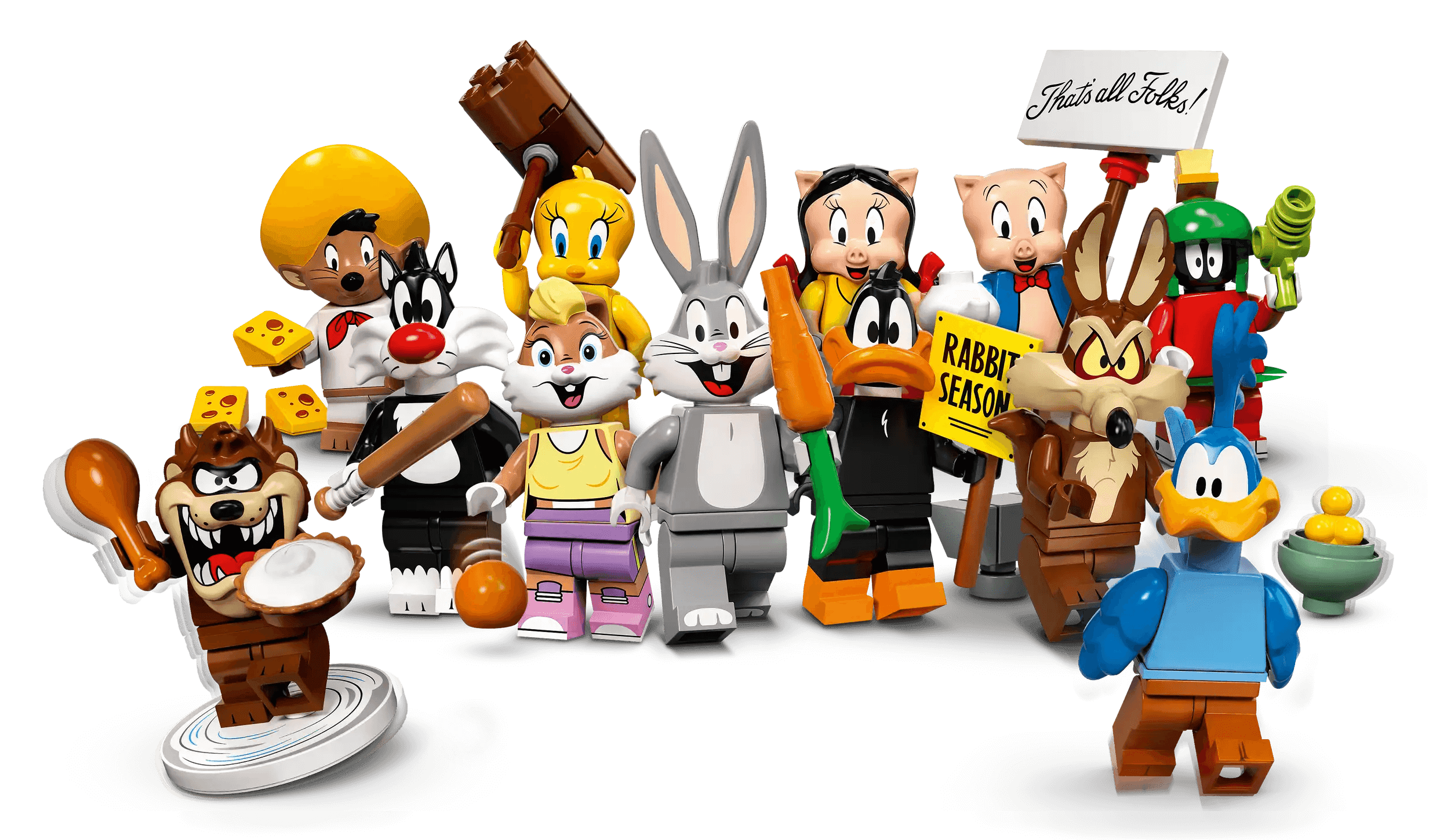 All Looney Tunes minifigures