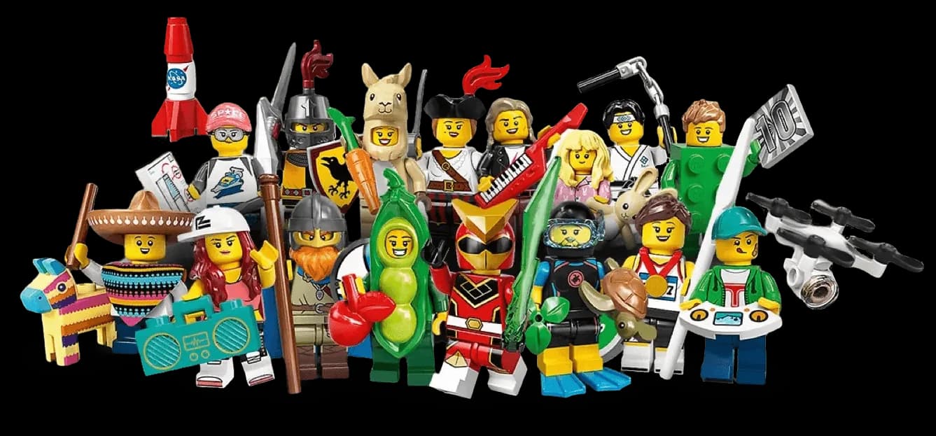 All Series 20 minifigures