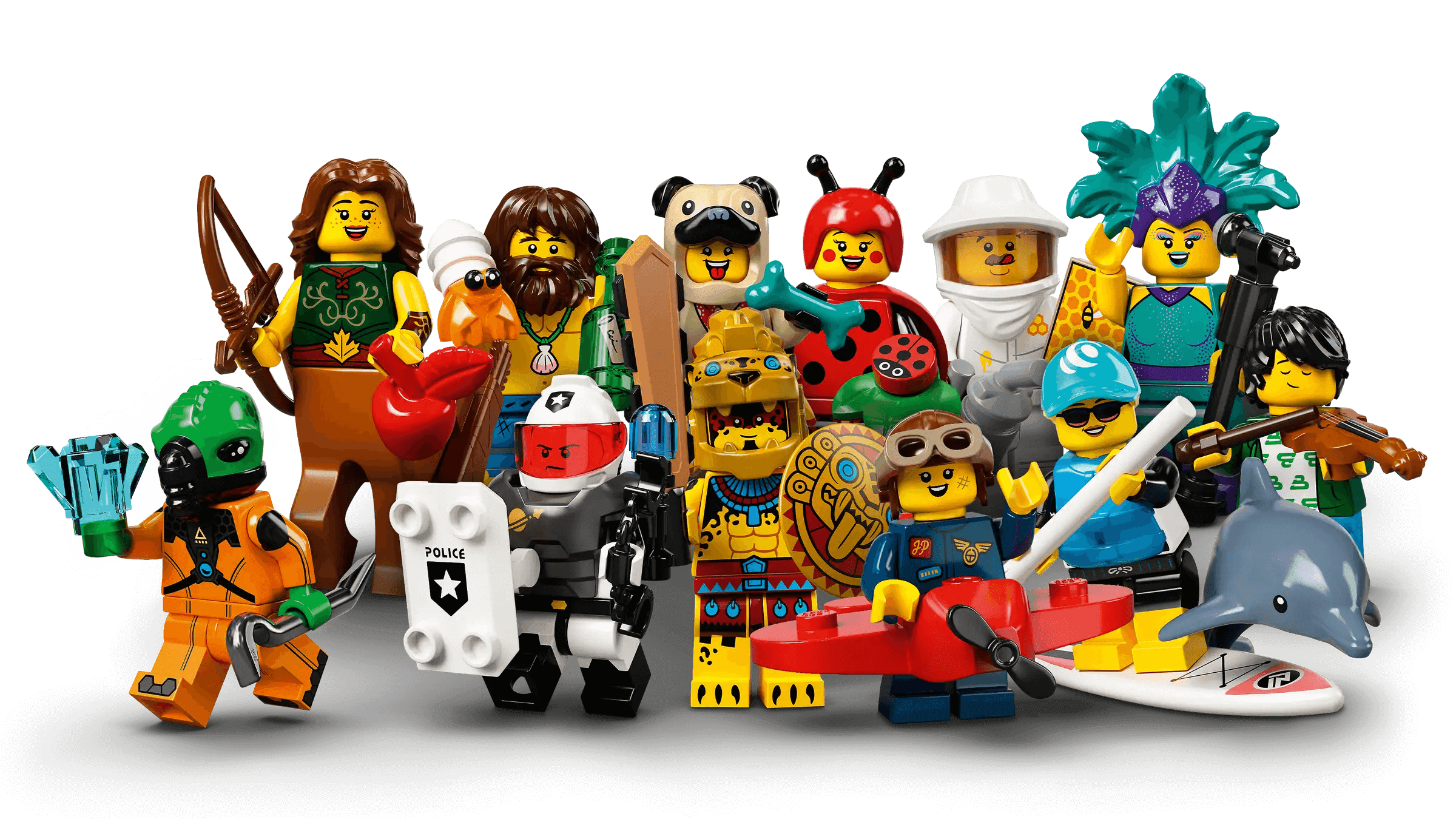 All Series 21 minifigures