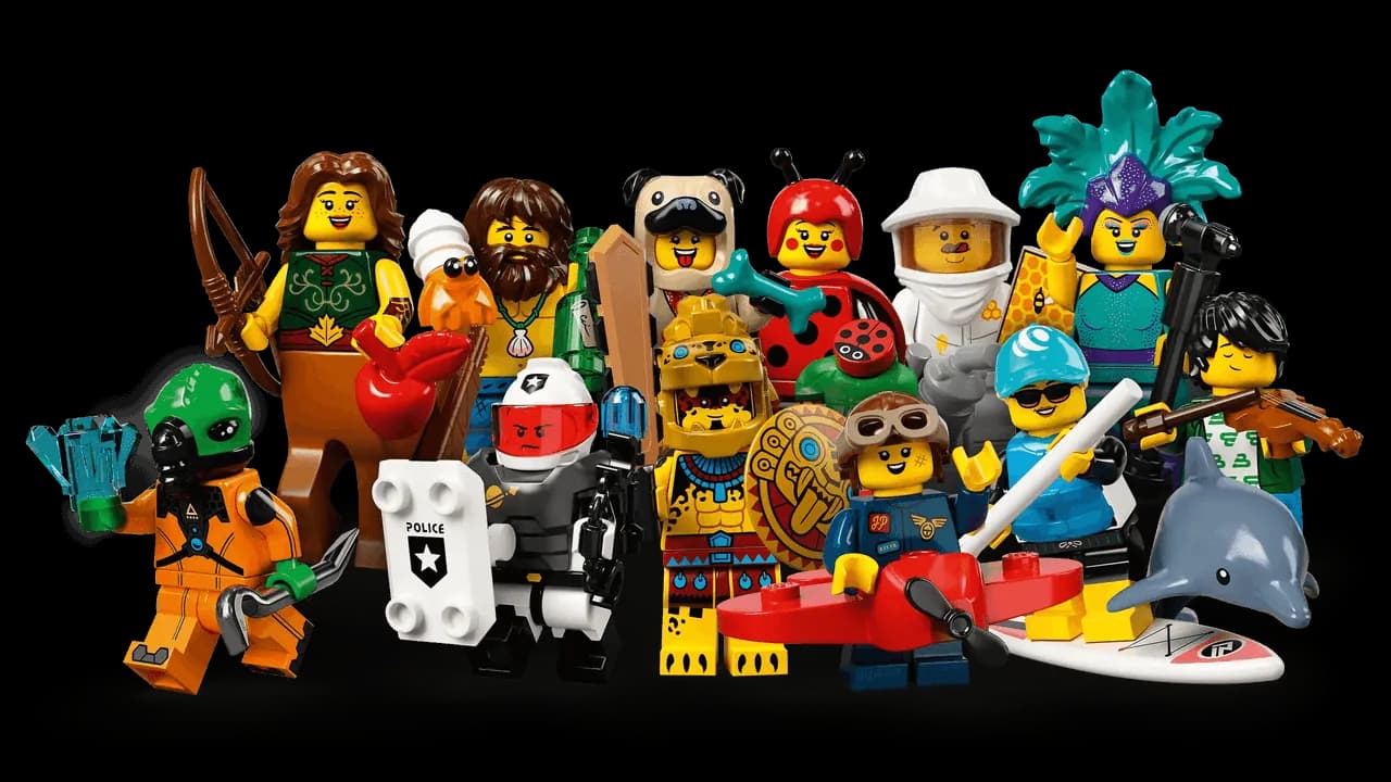 All Series 21 minifigures
