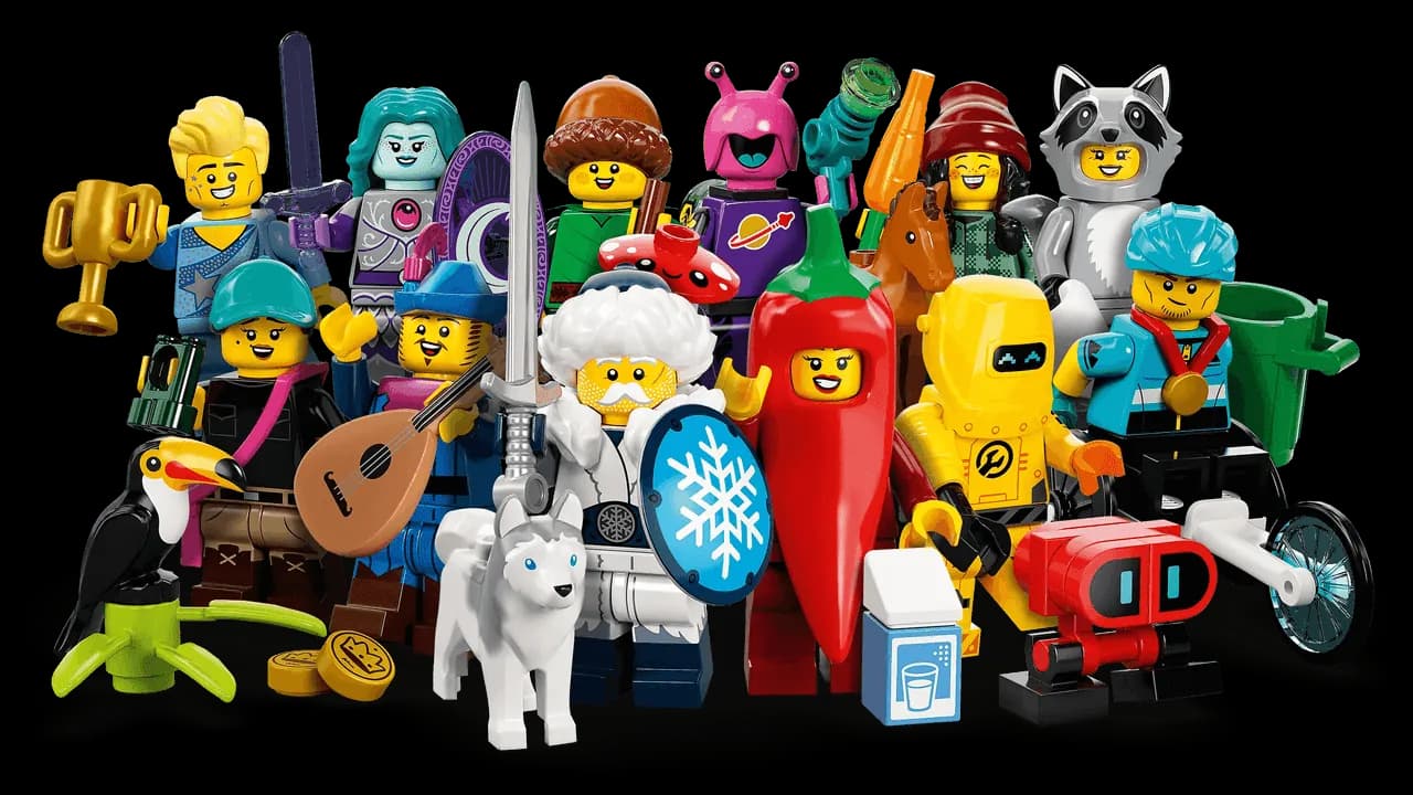 All Series 22 minifigures