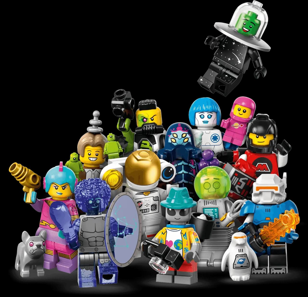 All Series 26 Space minifigures