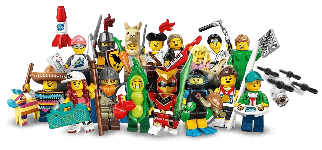 All Series 20 minifigures